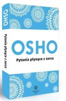 Pytania płynące z serca. Autor: Osho. SmakLiter.pl Okładka książki Pytania płynące z serca