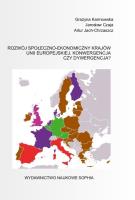Okładka książki Rozwój społeczno-ekonomiczny krajów UE