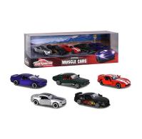 Samochody Muscle 5-pak. Wydawca: Majorette. SmakLiter.pl Opakowanie Samochody Muscle 5-pak