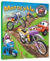 Samochodzik Franek. Motory. Autor: Elżbieta Wójcik     Marta Rydz. SmakLiter.pl Okładka książki Samochodzik Franek. Motory