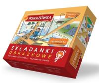 Składanki obrazkowe - Wskazówka. Autor: Bala Agnieszka. SmakLiter.pl Okładka książki Składanki obrazkowe - Wskazówka