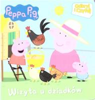 Świnka Peppa. Odkryj i czytaj. Wizyta u dziadków. Autor: Opracowanie zbiorowe. SmakLiter.pl Okładka książki Świnka Peppa. Odkryj i czytaj. Wizyta u dziadków