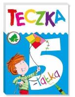 Teczka 5-latka. Autor: Joanna Babula (ilustr.), Lekan Elżbieta. SmakLiter.pl Okładka książki Teczka 5-latka