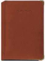 Opakowanie Terminarz 2020 A5 Lux złocony brązowy