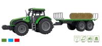 Opakowanie Traktor z przyczepą z belami, dźwiękami i światłem