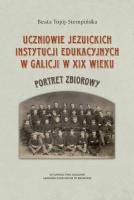Uczniowie jezuickich instytucji edukacyjnych.... Autor: Beata Topij-Stempińska (red.). SmakLiter.pl Okładka książki Uczniowie jezuickich instytucji edukacyjnych...