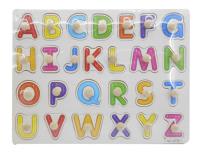Opakowanie Układanka drewniana literki z pinezkami