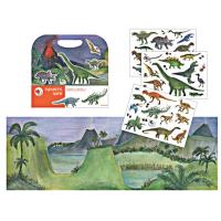 Opakowanie UKŁADANKA GRA MAGNETYCZNA DINOZAURY EGMONT TOYS