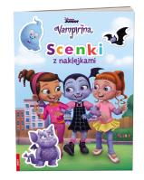 Okładka książki Vampirina. Scenki z naklejkami