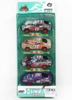 Opakowanie Zestaw autek 9 cm 4szt