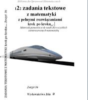 Okładka książki 122 zadania tekstowe z matematyki z pełnymi rozw.