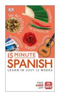 15 Minute Spanish. Wydawca: DK. SmakLiter.pl Opakowanie 15 Minute Spanish