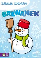 BAŁWANEK ZABAWA KOLORAMI. Autor: Supeł Barbara, ANETTA RADZISZEWSKA. SmakLiter.pl Okładka książki BAŁWANEK ZABAWA KOLORAMI