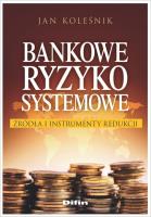 Okładka książki Bankowe ryzyko systemowe