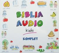 Biblia Audio Kids. Komplet - Audiobook. Autor: praca zbiorowa. SmakLiter.pl Okładka książki Biblia Audio Kids. Komplet - Audiobook