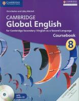 Cambridge Global English Stage 8 Coursebook wi. Autor: Barker Chris, Mitchell Libby. SmakLiter.pl Okładka książki Cambridge Global English Stage 8 Coursebook wi