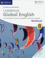Cambridge Global English Stage 8 Workbook. Autor: Barker Chris, Mitchell Libby. SmakLiter.pl Okładka książki Cambridge Global English Stage 8 Workbook