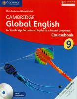 Cambridge Global English Stage 9 Coursebook wi. Autor: Barker Chris, Mitchell Libby. SmakLiter.pl Okładka książki Cambridge Global English Stage 9 Coursebook wi