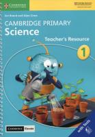 Opakowanie Cambridge Primary Science 1 Teacher's Resource