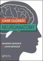 Okładka książki Case Closed! Neuroanatomy