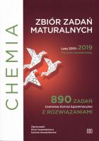 Chemia LO Zbiór zadań maturalnych 2010-2019 ZR. Autor: Piotr Kosztołowicz, Dorota Kosztołowicz. SmakLiter.pl Okładka książki Chemia LO Zbiór zadań maturalnych 2010-2019 ZR