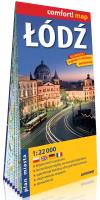 Compfort! map Łodź 1:22 000 plan miasta. Autor:   Praca zbiorowa. SmakLiter.pl Okładka książki Compfort! map Łodź 1:22 000 plan miasta
