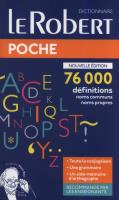 Dictionnaire Le Robert Poche - Nouvelle Édition 2020. Wydawca: Le Robert. SmakLiter.pl Opakowanie Dictionnaire Le Robert Poche - Nouvelle Édition 2020