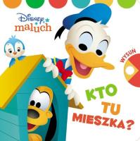 Okładka książki Disney Maluch  Kto tu mieszka