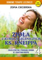 Domowe terapie lecznicze. Zioła z kuracji .... Autor: Ciecierska Zofia. SmakLiter.pl Okładka książki Domowe terapie lecznicze. Zioła z kuracji ...