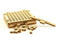 Opakowanie Drewniana gra podróżna 3D Szachy