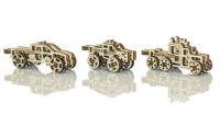 Opakowanie Drewniane puzzle 3D Ciężarówki