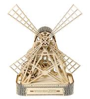 Opakowanie Drewniane puzzle 3D Wiatrak