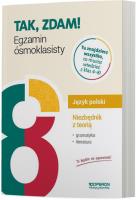 Egzamin ósmoklasisty. Język polski. Niezbędnik. Autor: Składanek Małgorzata, Szaniawska Hanna. SmakLiter.pl Okładka książki Egzamin ósmoklasisty. Język polski. Niezbędnik
