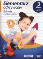 Elementarz odkrywców 3 Ćwiczenia cz.2 NE. Autor: Stępień Barbara, Hryszkiewicz Ewa. SmakLiter.pl Okładka książki Elementarz odkrywców 3 Ćwiczenia cz.2 NE