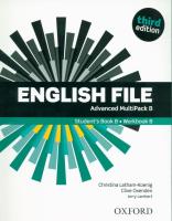 English File 3E Advanced Multipack B. Autor: Latham-Koenig Christina, Oxenden Clive. SmakLiter.pl Okładka książki English File 3E Advanced Multipack B
