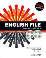 English File 3E Elementary Multipack A OXFORD. Autor: Clive Oxenden; Christina Latham-Koenig, Seligson Paul. SmakLiter.pl Okładka książki English File 3E Elementary Multipack A OXFORD