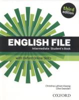 English File 3E Intermediate SB + online skills. Autor: Clive Oxenden; Christina Latham-Koenig. SmakLiter.pl Okładka książki English File 3E Intermediate SB + online skills