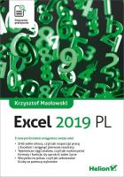 Excel 2019 Ćwiczenia praktyczne. Autor: Masłowski Krzysztof. SmakLiter.pl Okładka książki Excel 2019 Ćwiczenia praktyczne