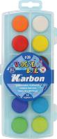 Opakowanie Farba akwarelowa 12 kolorów Karbon