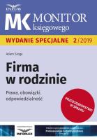 Firma w rodzinie. Autor: Sroga Adam. SmakLiter.pl Okładka książki Firma w rodzinie