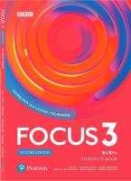 Focus 3 2ed. SB B1/B1+ Digital Resources PEARSON. Autor: Kay Sue, Jones Vaughan, Daniel Brayshaw, Bartosz Michałowski, Beata Trapnell, Michalak Izabela. SmakLiter.pl Okładka książki Focus 3 2ed. SB B1/B1+ Digital Resources PEARSON
