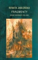 Fragmenty. Autor: Jabłońska Renata. SmakLiter.pl Okładka książki Fragmenty