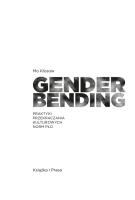 Genderbending. Autor: Klosow Mo. SmakLiter.pl Okładka książki Genderbending