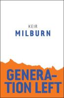 Generation Left. Autor: Milburn Keir. SmakLiter.pl Okładka książki Generation Left