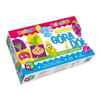 Góra i dół owoce warzywa - słonik balonik. Wydawca: MULTIGRA. SmakLiter.pl Opakowanie Góra i dół owoce warzywa - słonik balonik