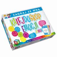 Gra planszowa Kalejdoskop emocji junior. Wydawca: MULTIGRA. SmakLiter.pl Opakowanie Gra planszowa Kalejdoskop emocji junior
