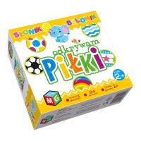 Gra planszowa Odkrywam piłki - Słonik balonik. Wydawca: MULTIGRA. SmakLiter.pl Opakowanie Gra planszowa Odkrywam piłki - Słonik balonik