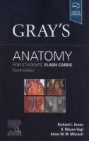 Gray's Anatomy for Students Flash Cards, 4th Edition. Autor: Vogl A. Wayne, Mitchell Adam W.M.. SmakLiter.pl Okładka książki Gray's Anatomy for Students Flash Cards, 4th Edition