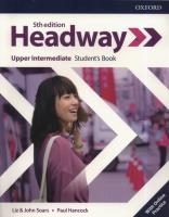 Headway 5E Upper Intermediate SB + online practice. Autor: Liz and John Soars, Paul Hancock. SmakLiter.pl Okładka książki Headway 5E Upper Intermediate SB + online practice