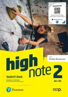 Okładka książki High Note 2 SB A2+/B1 + Online Resources PEARSON